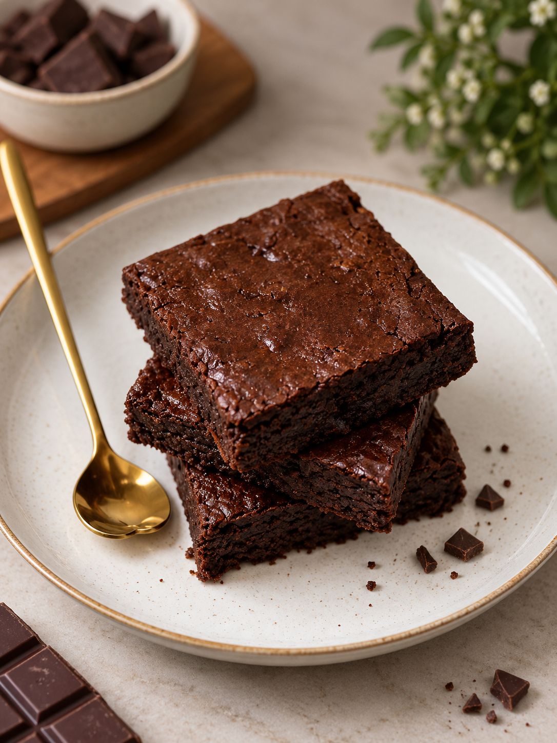 GF Ragi Jaggery Brownie